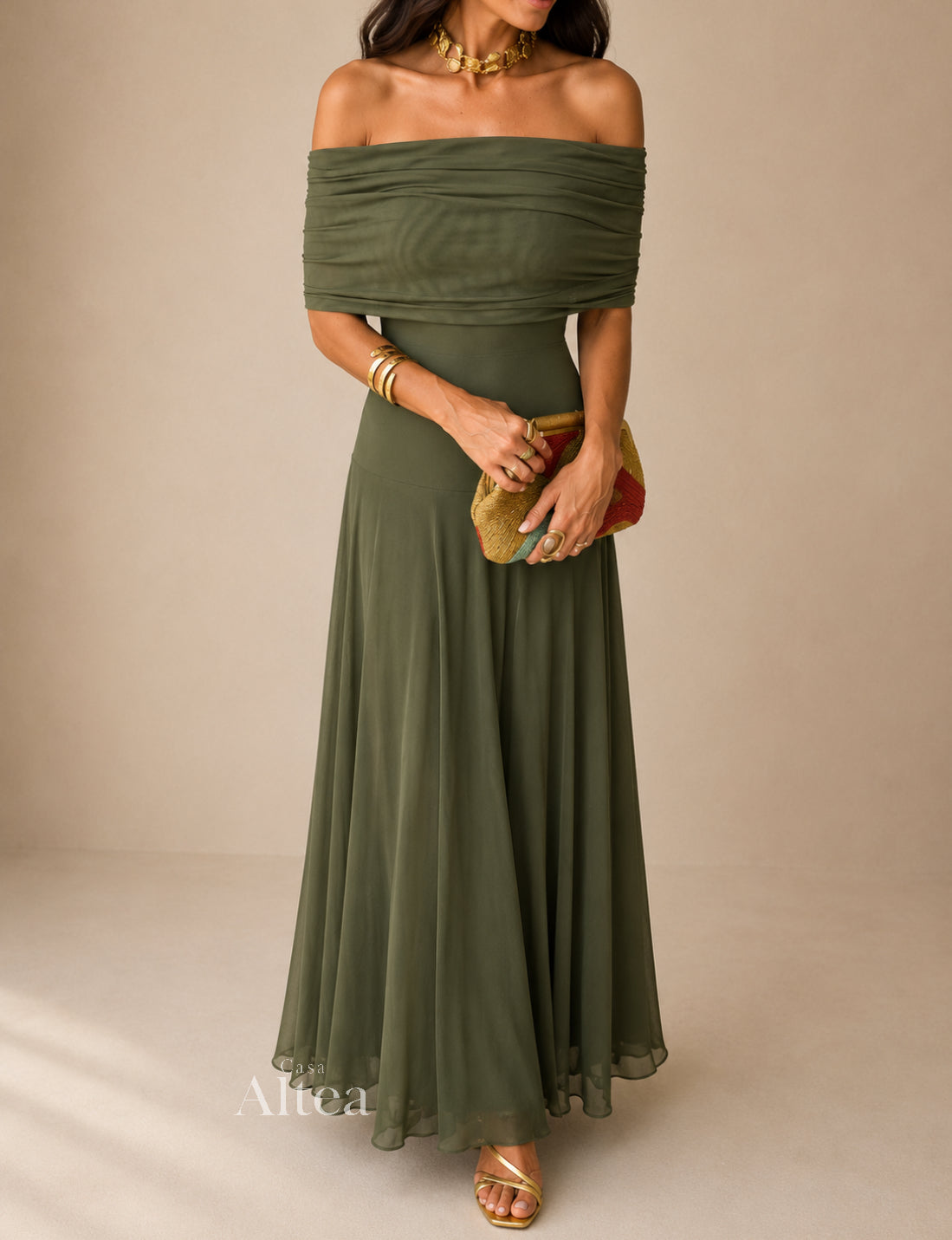 Aitana | Vestido Largo Vaporoso