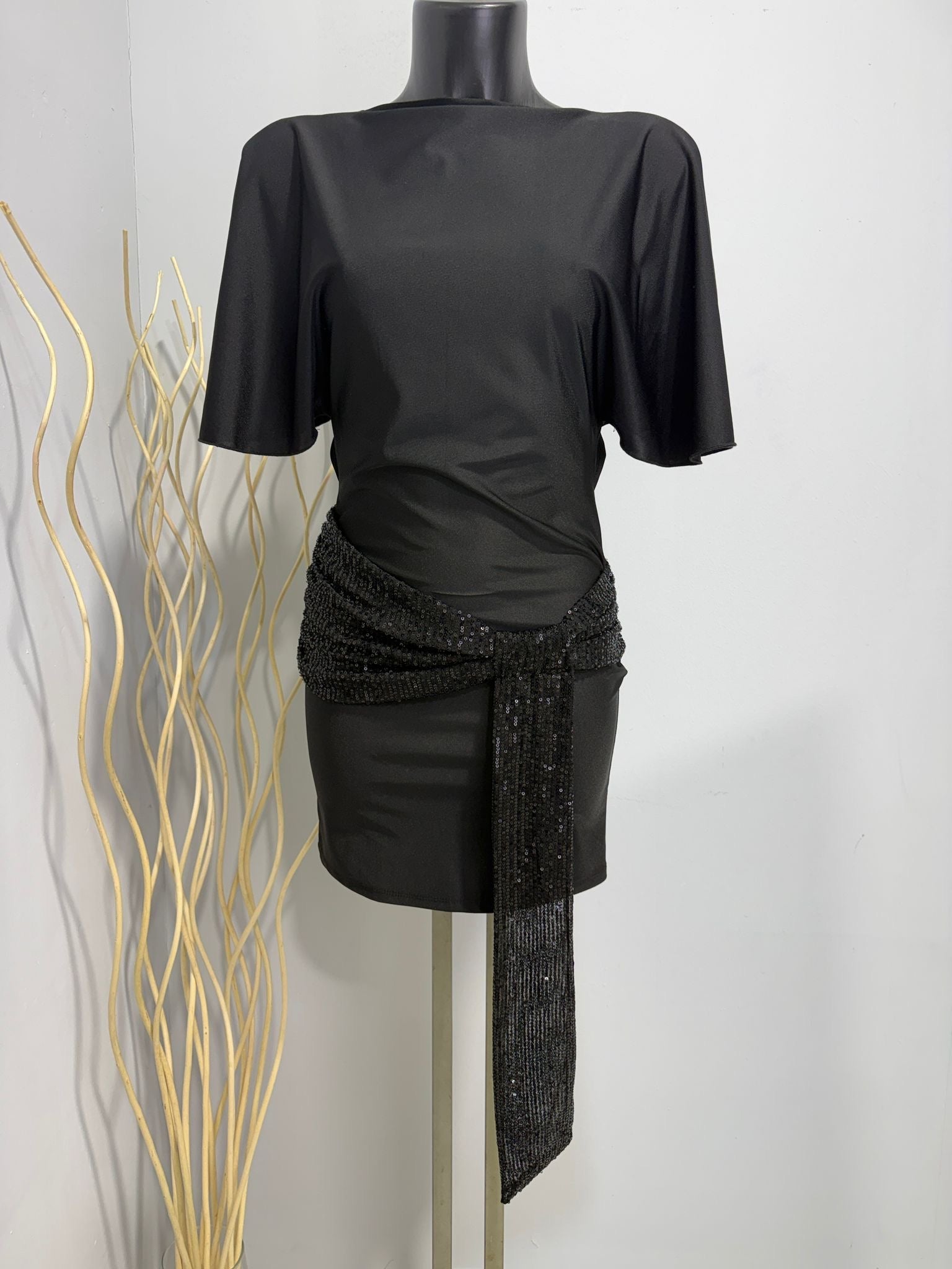 Olivia | Vestido Corto Brillante
