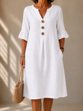Noa | Vestido Camisero Práctico