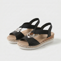 Rocío | Sandalias con cuña de corcho