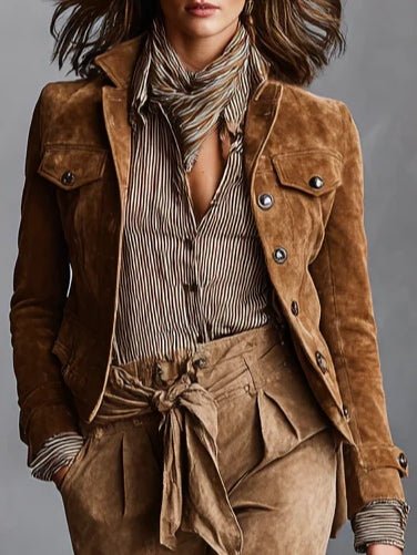 Petra | Chaqueta de Ante Urbana