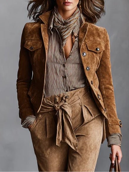 Petra | Chaqueta de Ante Urbana