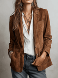 Noelia | Chaqueta de Ante Atemporal