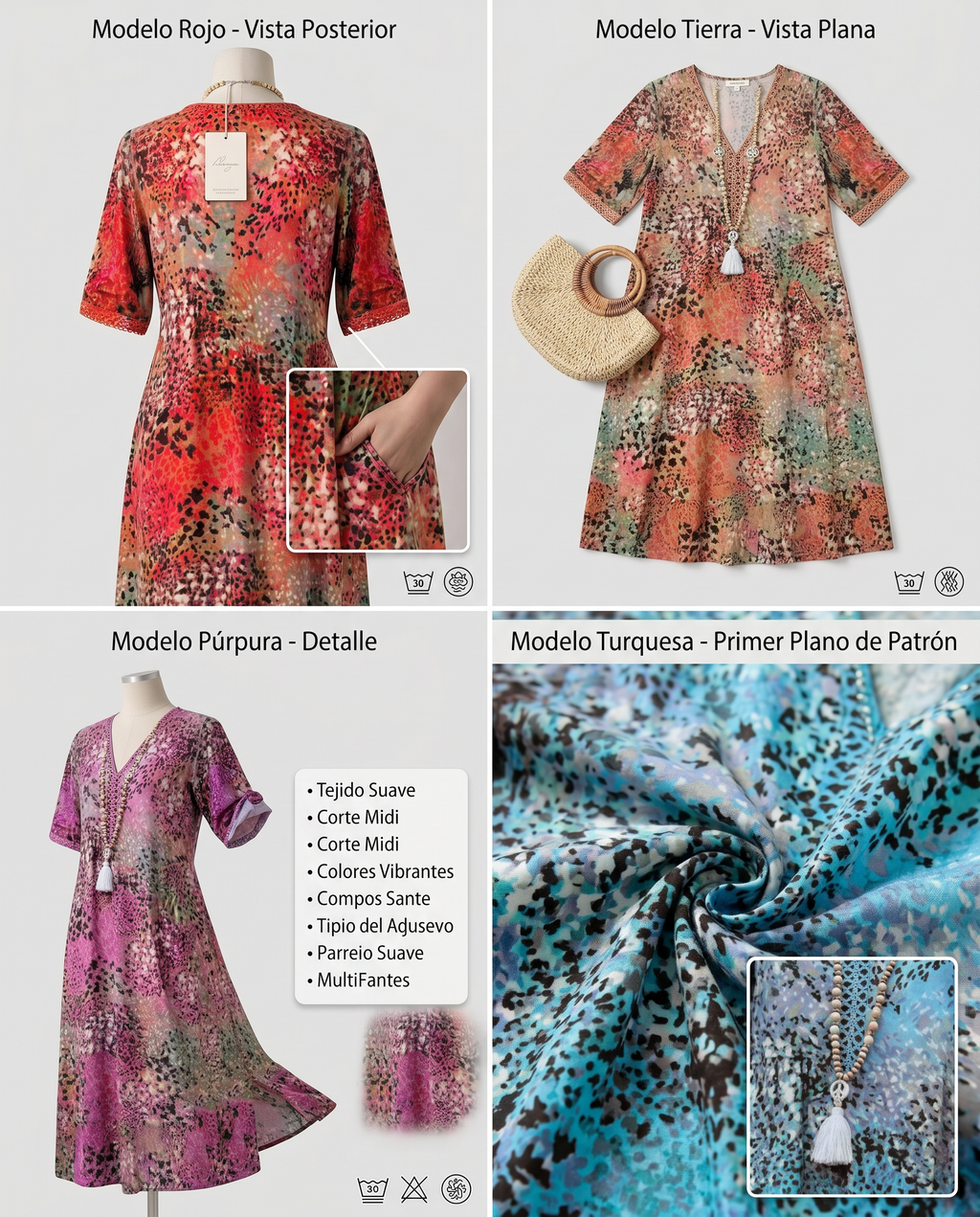 Amaya | Vestido Midi Ligero