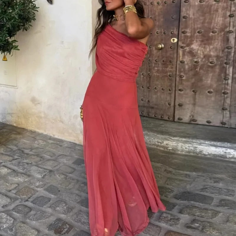 Aitana | Vestido Largo Vaporoso