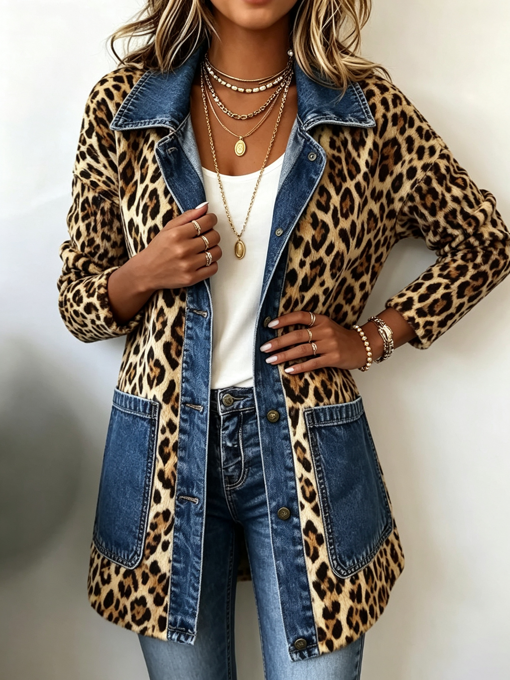 Karina | Chaqueta Combinada Original
