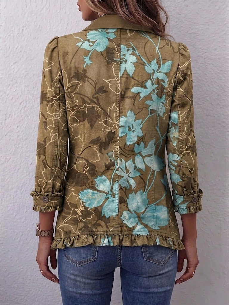 Tamara | Chaqueta Floral Romántica