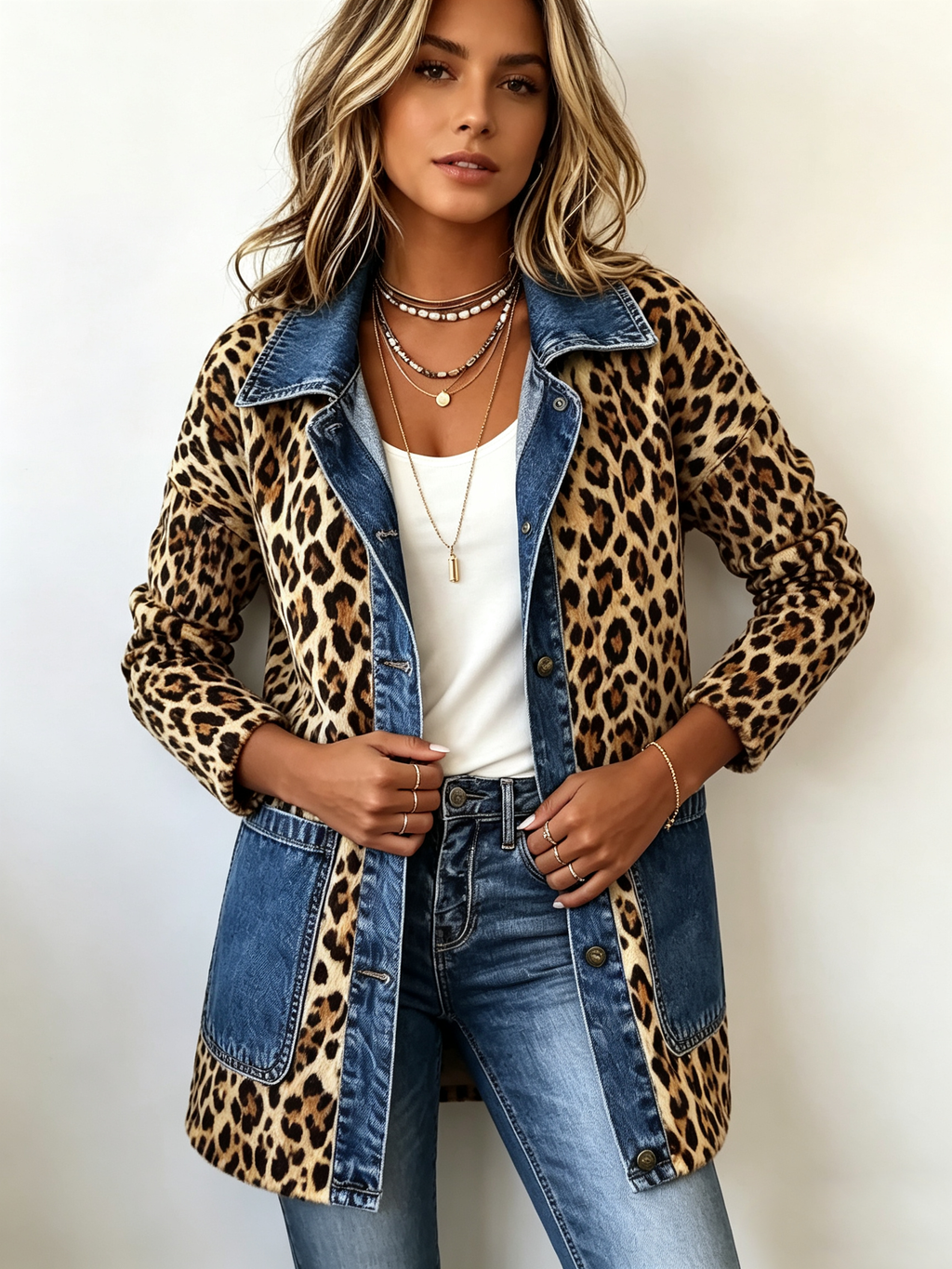 Karina | Chaqueta Combinada Original